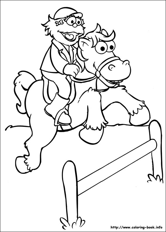 Sesame Street coloring picture